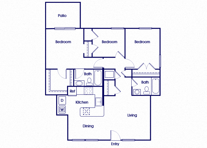 Suite A Floorplan